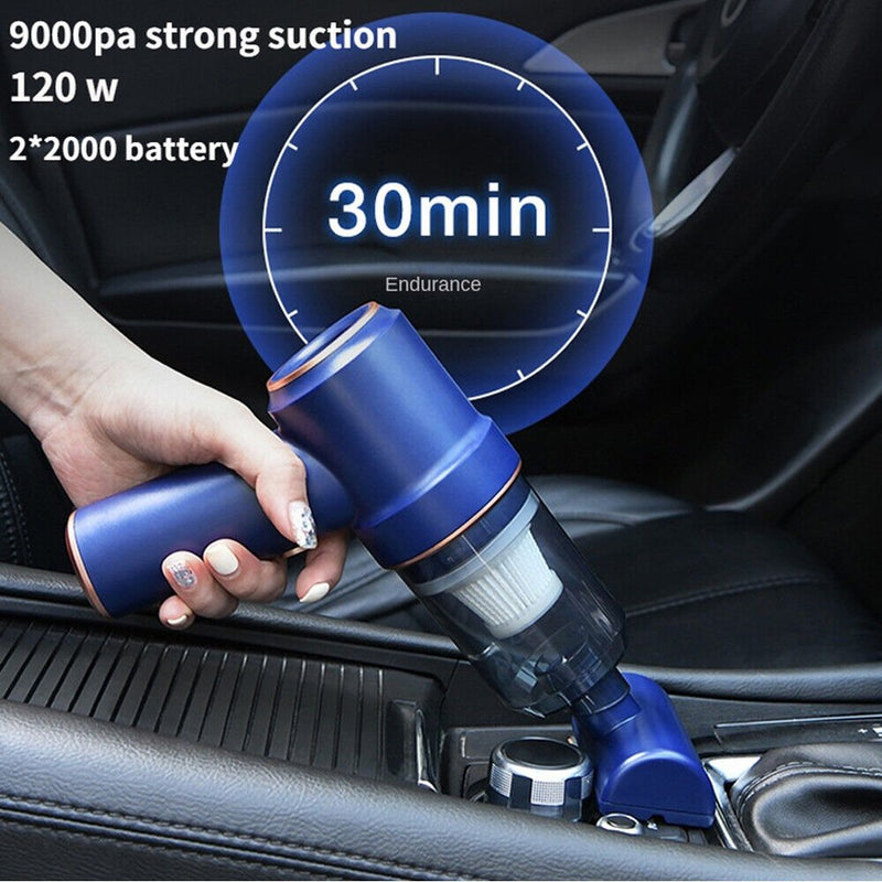 Portable Vacuum Cleaner Car Air Duster Handheld Cordless Home Car Dust Blower - danozdirect