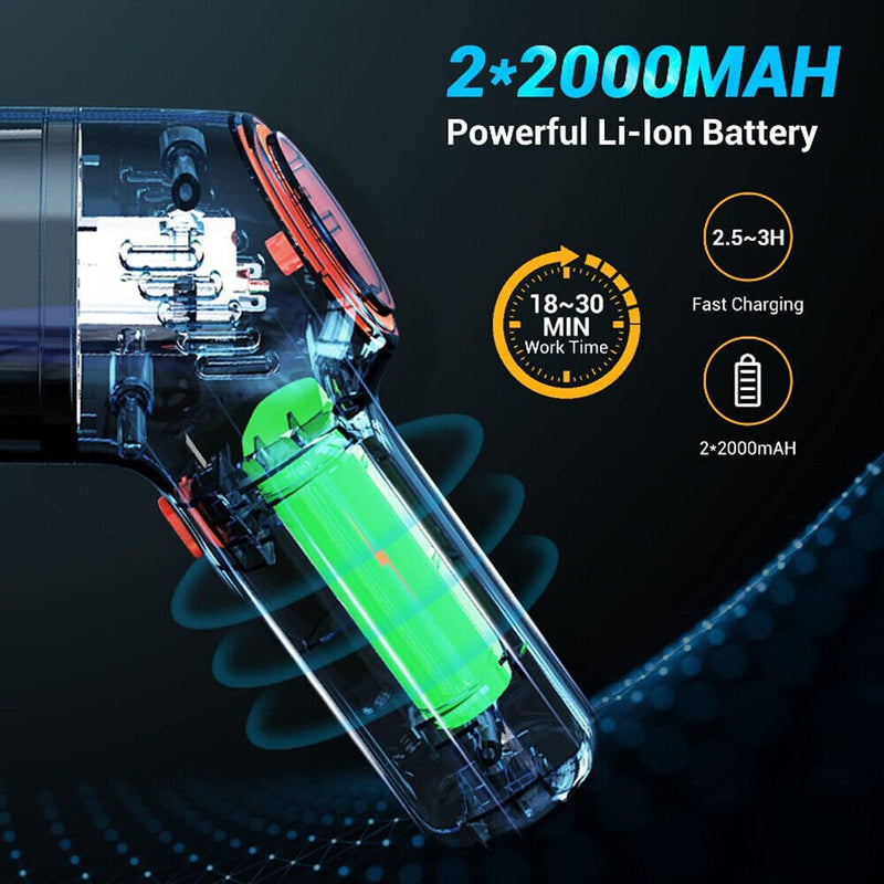 Portable Vacuum Cleaner Car Air Duster Handheld Cordless Home Car Dust Blower - danozdirect