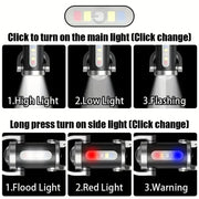 Danoz SmartLights mini COB LED keychain flashlight, Portable, Waterproof! Buy 1 Get 1 Free! - danozdirect