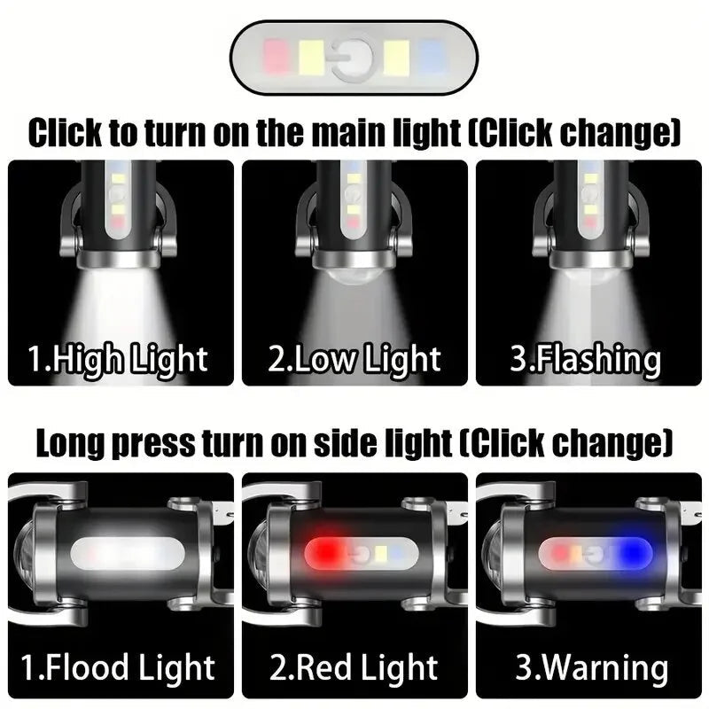 Danoz SmartLights mini COB LED keychain flashlight, Portable, Waterproof! Buy 1 Get 1 Free! - danozdirect