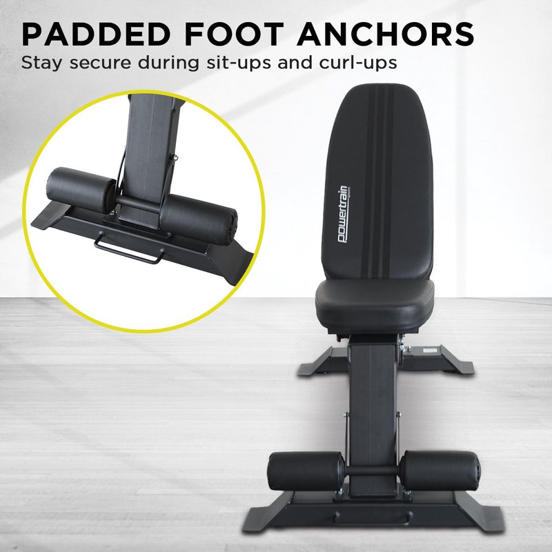Powertrain Home Gym Adjustable Dumbbell Bench - danozdirect