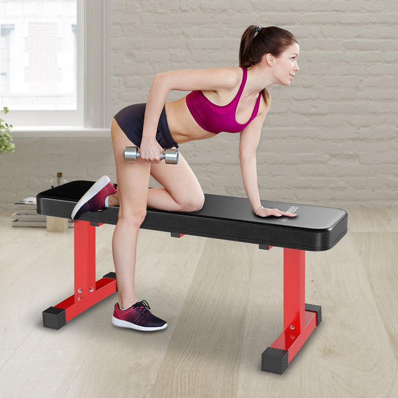 Powertrain Home Gym Flat Bench Press Fitness Equipment - danozdirect