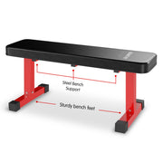 Powertrain Home Gym Flat Bench Press Fitness Equipment - danozdirect