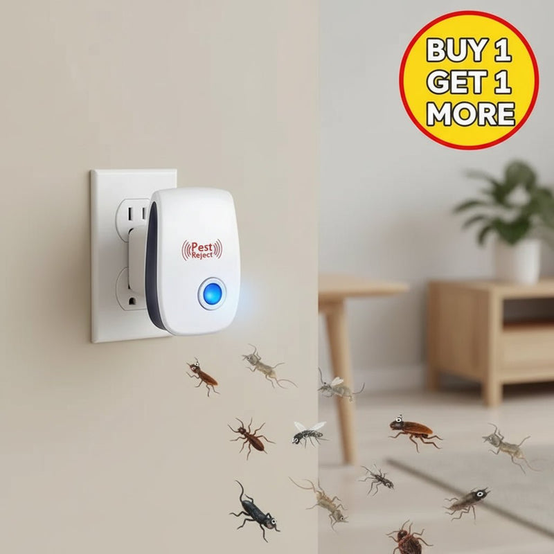Protect your home effortlessly with Danoz PestReject Ultrasound pest Repeller - Buy 1 Get 1 Free! - danozdirect