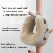 Relieve your neck and shoulder tension anytime, anywhere with Danoz Direct Neck Massager. Its U - shaped pillow design - danozdirect