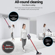 Revitalize your cleaning routine with the powerful and efficient Danoz Direct - Devanti Handheld Vacuum Cleaner - danozdirect