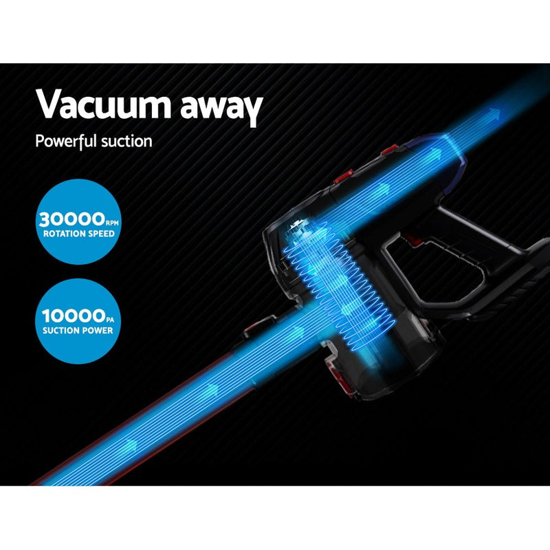 Revitalize your cleaning routine with the powerful and efficient Danoz Direct - Devanti Handheld Vacuum Cleaner - danozdirect