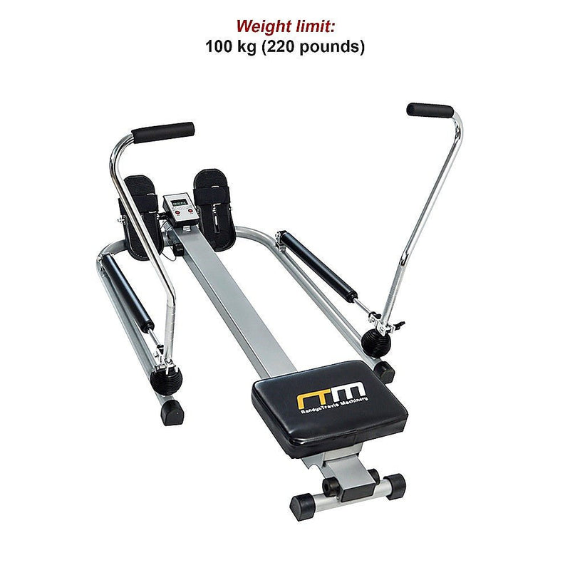 Rowing Machine Rower Exercise Fitness Gym - danozdirect