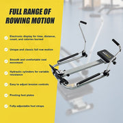 Rowing Machine Rower Exercise Fitness Gym - danozdirect