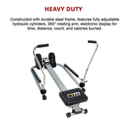 Rowing Machine Rower Exercise Fitness Gym - danozdirect