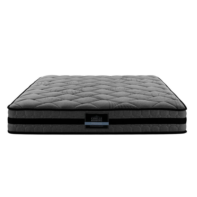 Say hello to your new best sleep buddy - the Giselle Bedding 22cm Medium Firm Mattress! Designed with layers of plush fabric and clever pocket springs - danozdirect