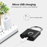 Secure your belongings with Danoz Direct Fingerprint Lock! No need to worry about losing keys or forgetting combinations - danozdirect