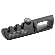 Sharpen any knife or scissors to perfection with Danoz Direct Knife Sharpener. With its 4 - stage system and angle adjustability - danozdirect