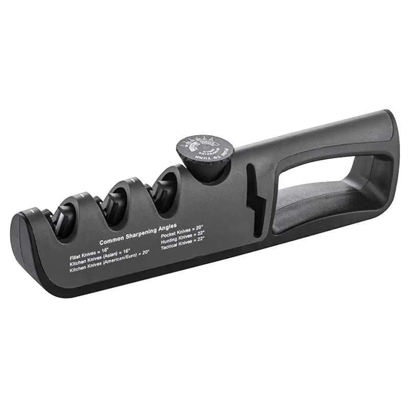 Sharpen any knife or scissors to perfection with Danoz Direct Knife Sharpener. With its 4 - stage system and angle adjustability - danozdirect