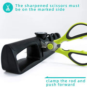 Sharpen any knife or scissors to perfection with Danoz Direct Knife Sharpener. With its 4 - stage system and angle adjustability - danozdirect