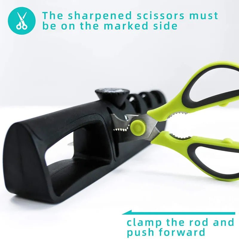 Sharpen any knife or scissors to perfection with Danoz Direct Knife Sharpener. With its 4 - stage system and angle adjustability - danozdirect