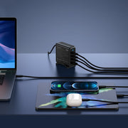 Simplecom CU400 4 - Port PD 100W GaN Fast Charger 3xUSB - C + USB - A for Phone Tablet Laptop - danozdirect