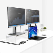 Simplecom DA369 USB 3.0 or USB - C to Dual 4K HDMI 2.0 Display Adapter for 2x 4K@60Hz Extended Screens - danozdirect