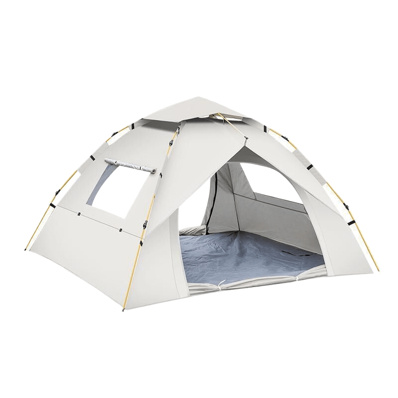 Single layer white tent, 3 - 4 people: 210*200*135cm - danozdirect