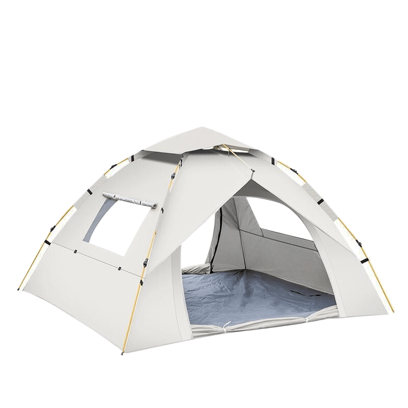 Single - story Tent with Two Doors and Two Windows - Small Size (200X150X125cm) for Camping Enthusiasts. - danozdirect