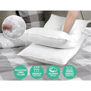 Sink into luxury with Danoz Giselle Bedding Family Pack! Four oversized pillows sized at a roomy 50x90cm bring hotel - quality comfort right to your bedroom - danozdirect