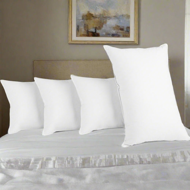Sink into luxury with Danoz Giselle Bedding Family Pack! Four oversized pillows sized at a roomy 50x90cm bring hotel - quality comfort right to your bedroom - danozdirect