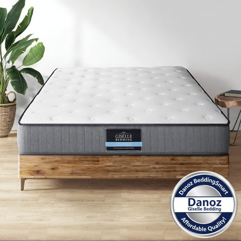 Sleep like royalty with Danoz Direct Giselle Bedding 23cm Mattress. Designed for superior support and comfort, Extra Firm King - danozdirect