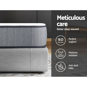 Sleep like royalty with Danoz Direct Giselle Bedding 23cm Mattress. Designed for superior support and comfort, Extra Firm King - danozdirect