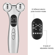 Smooth, tighten, and lift your skin with Danoz Direct's Electric Facial Beauty Instrument. Using micro - current technology and LED display - danozdirect
