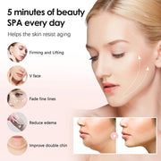 Smooth, tighten, and lift your skin with Danoz Direct's Electric Facial Beauty Instrument. Using micro - current technology and LED display - danozdirect