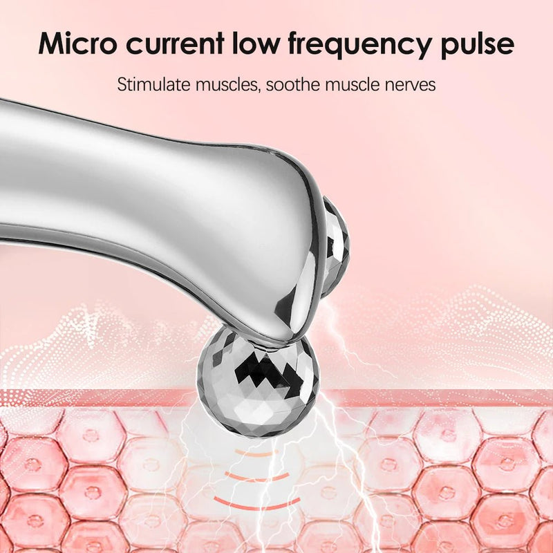 Smooth, tighten, and lift your skin with Danoz Direct's Electric Facial Beauty Instrument. Using micro - current technology and LED display - danozdirect