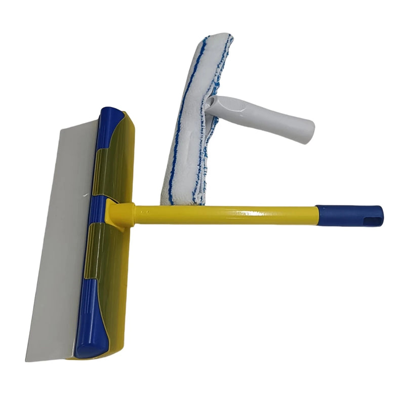 Sparkling windows without the squeaky frustration? This 12 - inch silicone squeegee kit is your new best friend! Glide it across glass, mirrors, and shower doors to banish streaks and water spots in seconds - danozdirect