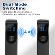 Stay confident in monitoring your health with Danoz Health AiQUE Digital Non - Contact Infrared Thermometer - Buy 1 Get 1 Free! - danozdirect