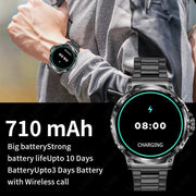 Stay connected and track your fitness with Danoz Direct SuperSmartWatch. With a large battery, this watch allows long - lasting use without charging - danozdirect