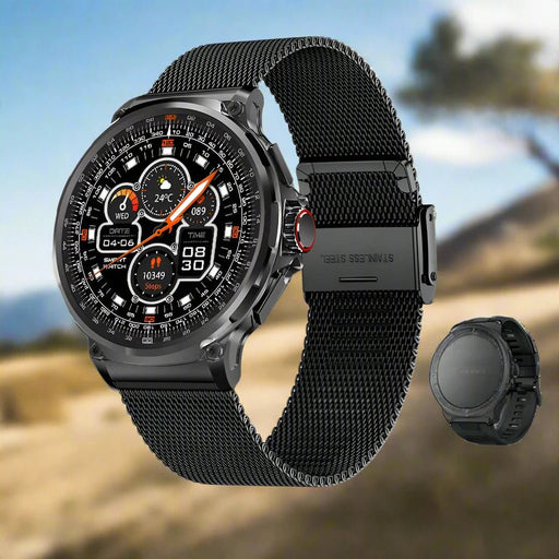 Stay connected and track your fitness with Danoz Direct SuperSmartWatch. With a large battery, this watch allows long - lasting use without charging - danozdirect
