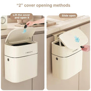 Streamline your kitchen with the Danoz Wall Mounted Hanging garbage Bin. or Easily attachable to cabinet doors or on countertops - danozdirect