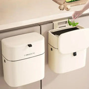Streamline your kitchen with the Danoz Wall Mounted Hanging garbage Bin. or Easily attachable to cabinet doors or on countertops - danozdirect