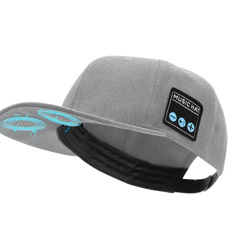 The ultimate combination of music and style with Danoz Direct - Musical Hat! This innovative Bluetooth hat doubles as a speaker and headphones - danozdirect