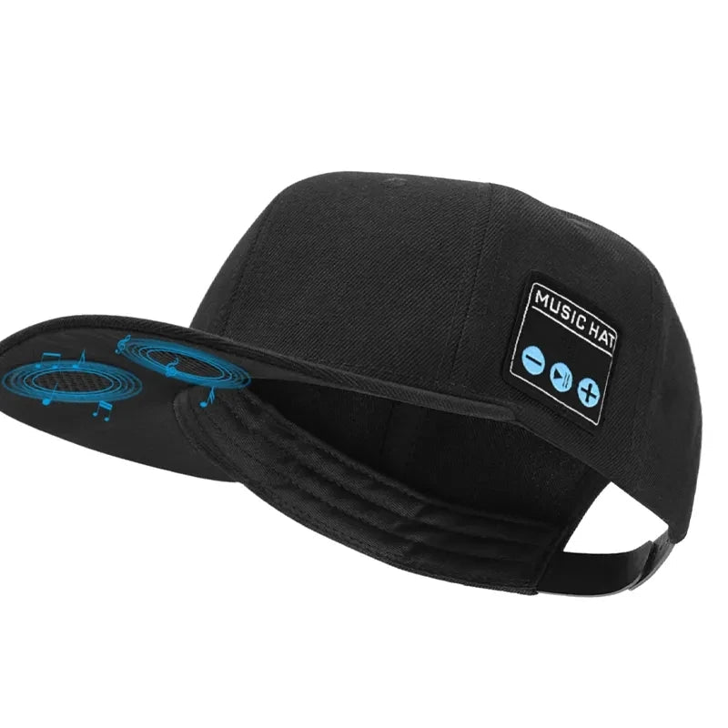 The ultimate combination of music and style with Danoz Direct - Musical Hat! This innovative Bluetooth hat doubles as a speaker and headphones - danozdirect
