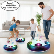 Todays Super Deal - Bring endless fun to your kids’ playtime with Danoz HoverBall, Soccer Ball! This electric floating football glides smoothly over floors, lights up with colorful LEDs Buy 1 Get 1 Free! - danozdirect