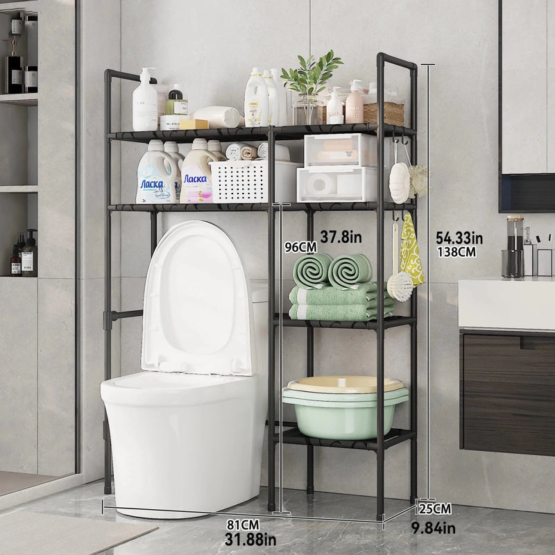 Transform your bathroom with this smart over - the - toilet storage cabinet from Danoz Storage. Designed to fit perfectly above your toile! - danozdirect
