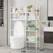 Transform your bathroom with this smart over - the - toilet storage cabinet from Danoz Storage. Designed to fit perfectly above your toile! - danozdirect