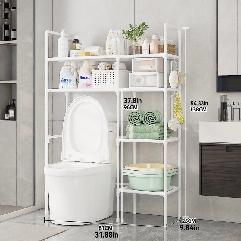 Transform your bathroom with this smart over - the - toilet storage cabinet from Danoz Storage. Designed to fit perfectly above your toile! - danozdirect