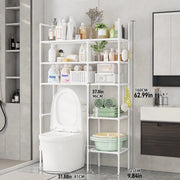 Transform your bathroom with this smart over - the - toilet storage cabinet from Danoz Storage. Designed to fit perfectly above your toile! - danozdirect