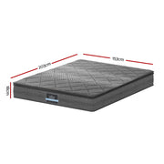 Transform your bedroom into a luxurious oasis with Danoz Direct Giselle Bedding 18cm Mattress Pillow Top Queen - danozdirect