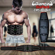 Transform your core with Danoz SixPack EMS Abdominal Toning Belt muscle stimulation to tone and strengthen your midsection USB rechargeable! - danozdirect