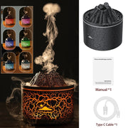 Transform your home into a soothing oasis with the Danoz Direct Exclusive Volcano Fire Flame Air Humidifier! - danozdirect