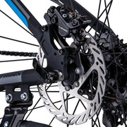 Trinx M600 Mountain Bike 24 Speed MTB Bicycle 17 Inches Frame Blue - danozdirect