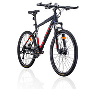 Trinx M600 Mountain Bike 24 Speed MTB Bicycle 17 Inches Frame Red - danozdirect