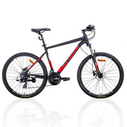 Trinx M600 Mountain Bike 24 Speed MTB Bicycle 17 Inches Frame Red - danozdirect